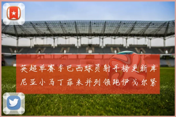 英超单赛季巴西球员射手榜更新库尼亚小马丁菲米并列领跑伊戈尔紧随其后